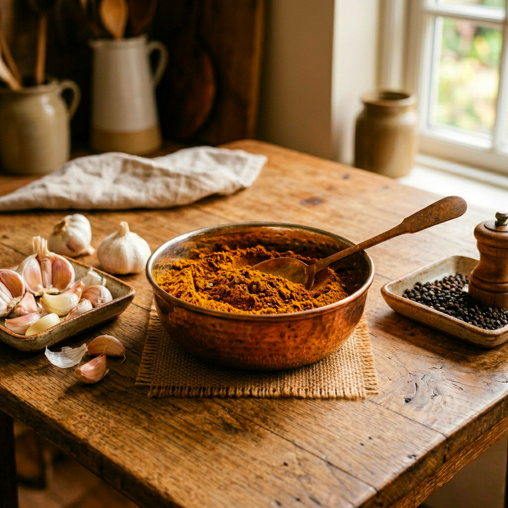 Poondu Milagu Kuzhambu Podi