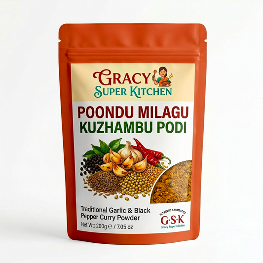 Poondu Milagu Kuzhambu Podi